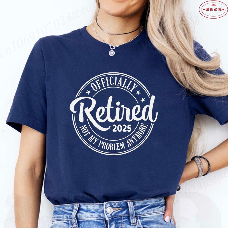 Funny Retirement T-Shirt For Women Fashionteacher Retired Es - Image 3
