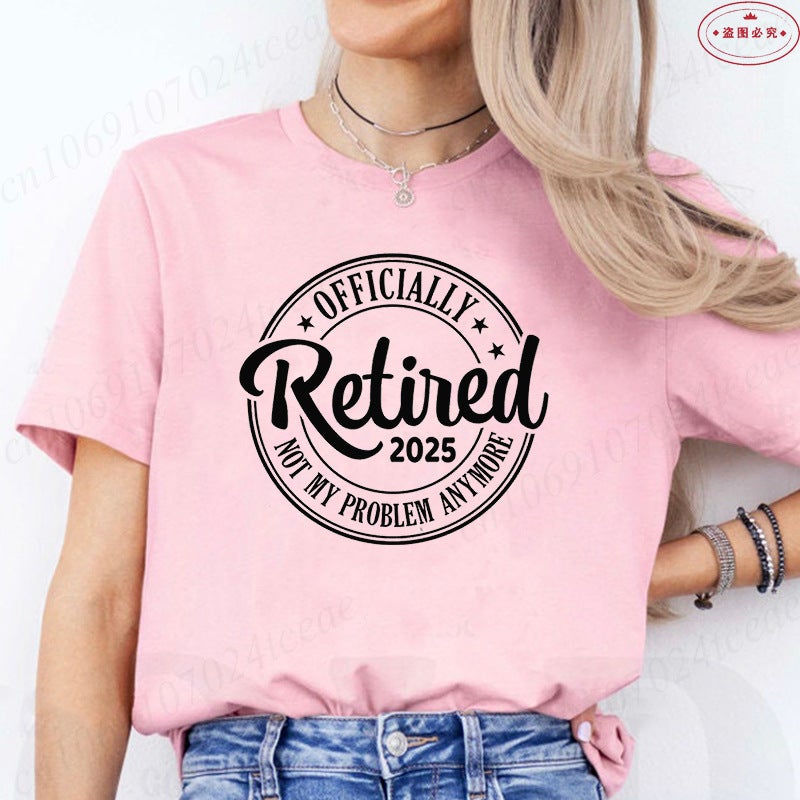 Funny Retirement T-Shirt For Women Fashionteacher Retired Es - Image 5