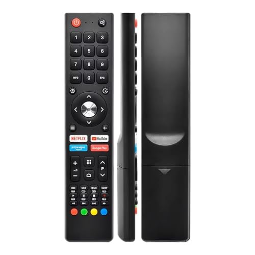 LRIPL Original Replacement Remote Control for BPL Smart LED TV, Android 4K UHD Television with Netflix, Prime Video, YouTube, Google Play Keys Remote No. 1167 -(BPL Non Voice) - Image 1