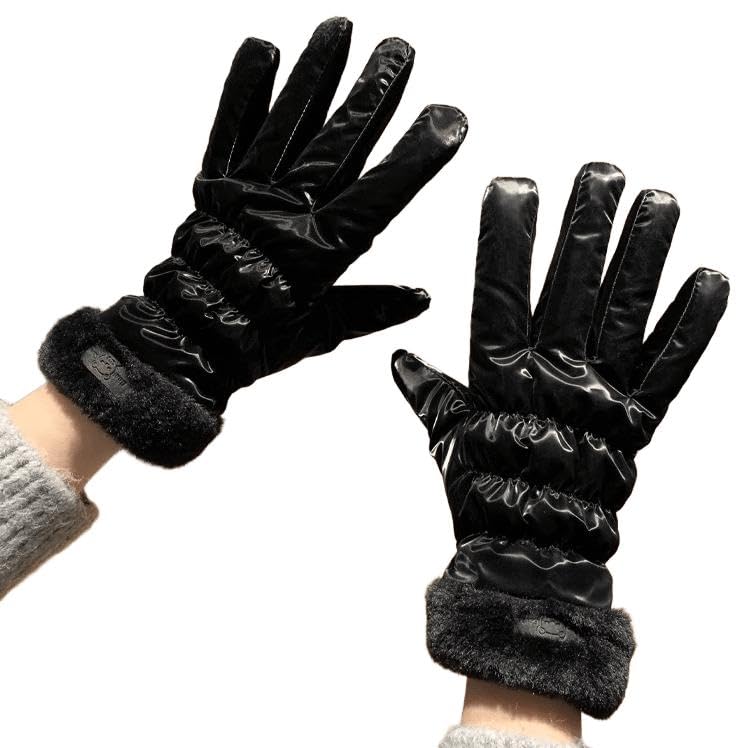 CaySep Women Winter Ski Gloves-Windproof Water-Resistant Warm Touchscreen Glove for Cold Weather Outdoor Sports - Image 4
