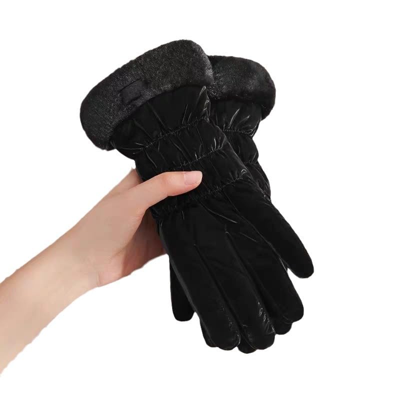 CaySep Women Winter Ski Gloves-Windproof Water-Resistant Warm Touchscreen Glove for Cold Weather Outdoor Sports - Image 5
