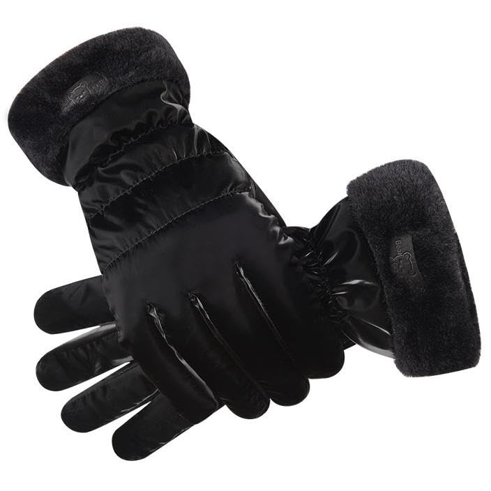 CaySep Women Winter Ski Gloves-Windproof Water-Resistant Warm Touchscreen Glove for Cold Weather Outdoor Sports - Image 3