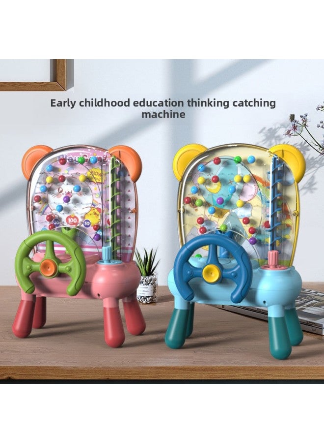 Children's Toy Pickup Doudou Pickup Game Machine Boys' And Girls' Puzzle 3 To 6 Years Old Baby's Momenclature Training Electric-Specifications:Pink Increased Electric Battery Version (with Sound And - Image 2