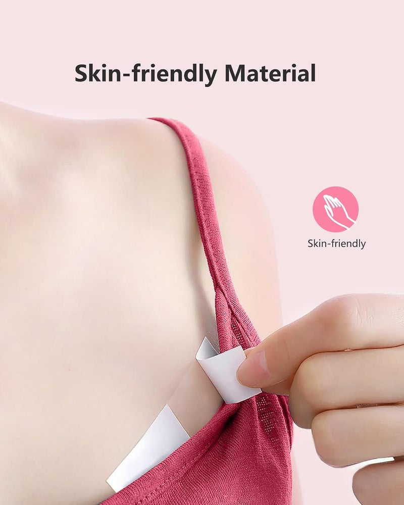 BearKig 50-Strips Double-Sided Tape for Fashion, Invisible Clear Fabric Tape for Clothing & Body with All Day Strength, Hypoallergenic for Sensitive Skin - Image 3