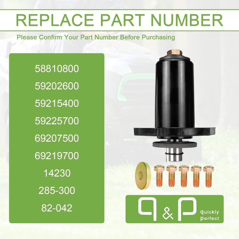 QP 59202600 48" Deck Spindle Bracket Replaces 59202600 59215400 Ariens 59225700 Gravely 58810800 - Image 3