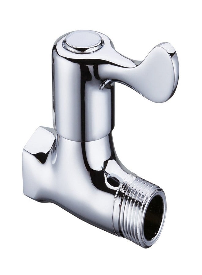 Weirun Shower Head Shut Off Valve,Flow Water Shower Head with Valve,Bathroom Hose Shut Off Valves Water Pressure Regulator, Polished Chrome - Image 1