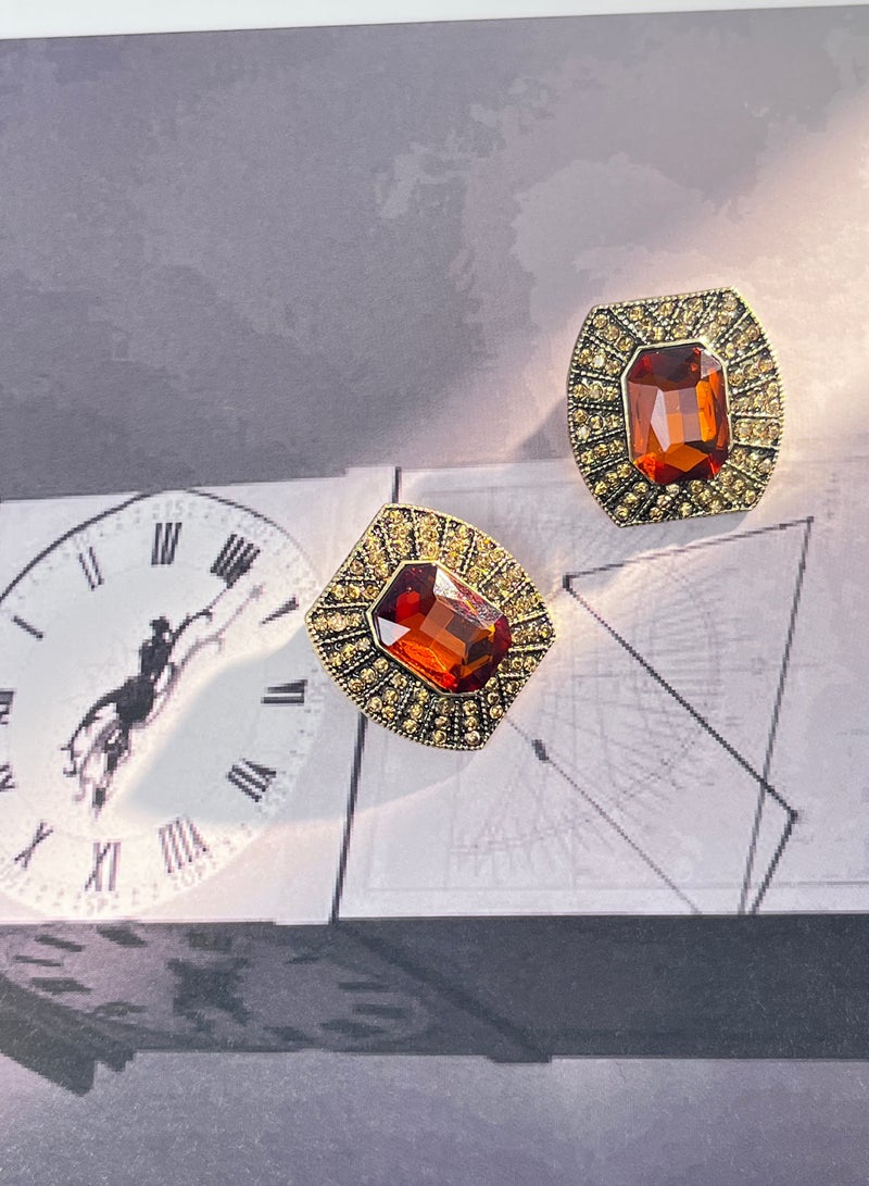 قصر رويال الرجعية الفاخرة جوهرة بوهيميا أقراط العرقية - Image 5