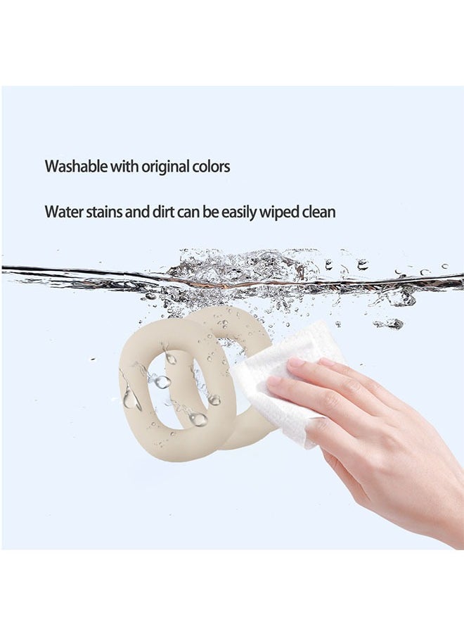 Realfrog Replacement Earpads Cushions For Baseus Bowie D05 Earpads Ear Cushions  - Image 4