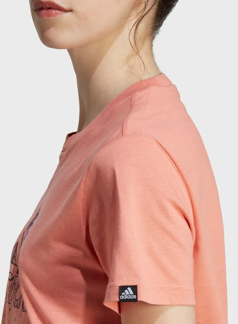 Adidas Mystic Nature Graphic T-Shirt