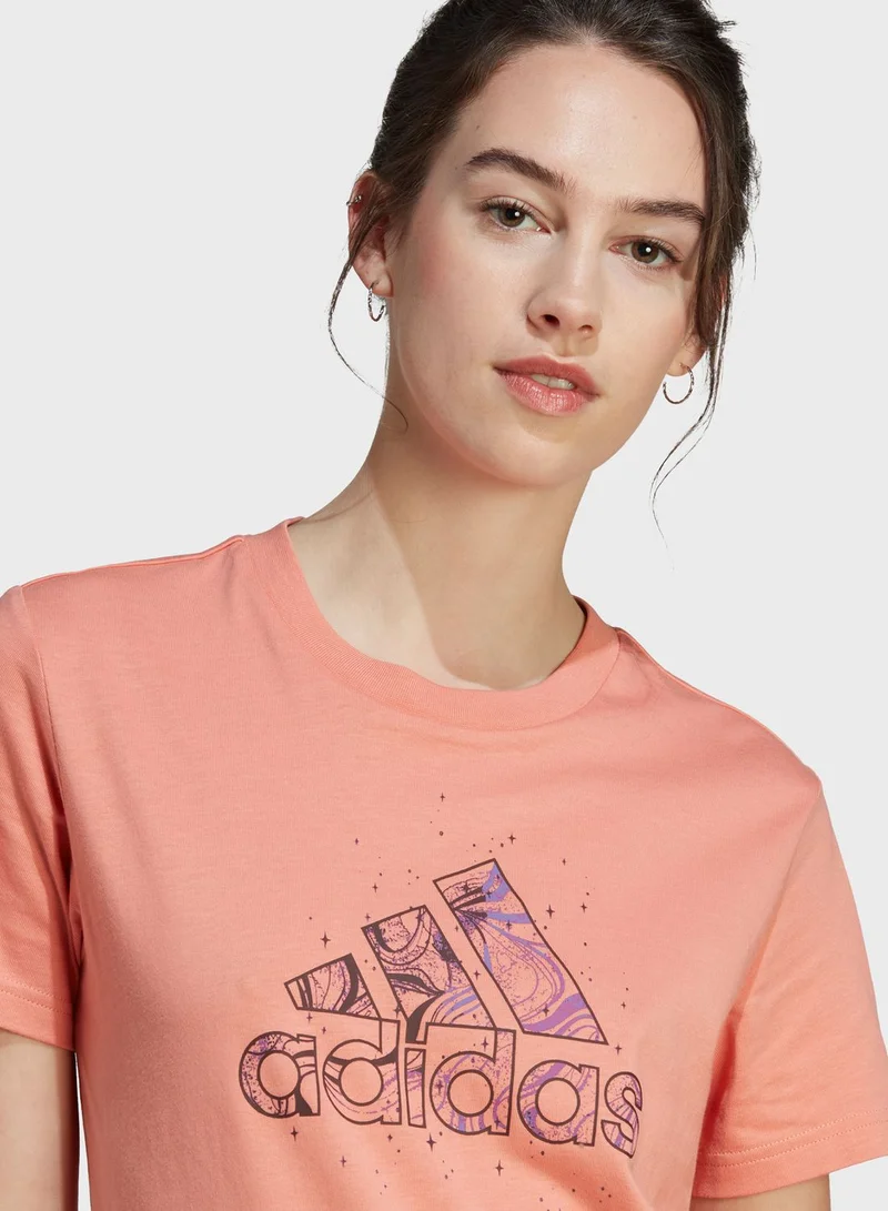 Adidas Mystic Nature Graphic T-Shirt