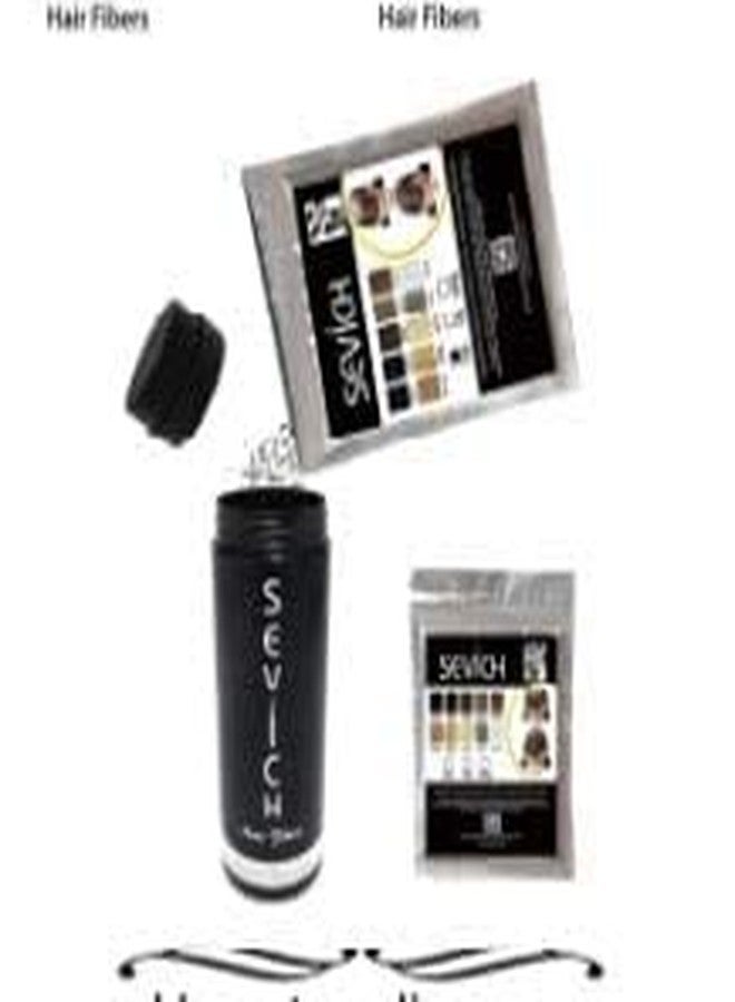 Sevich All Hair Building Fiber Refill Bag, Powder Based fibers Black, Size 25 gm (Pack of 1) - Image 3
