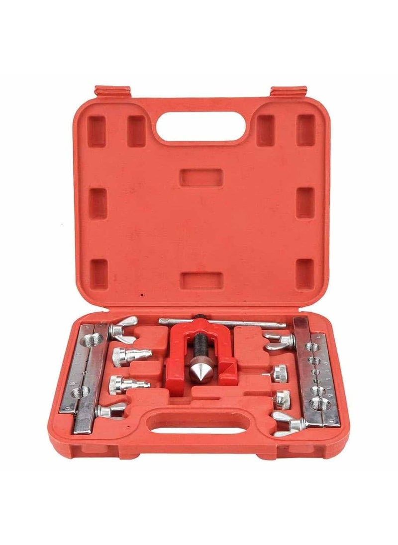 UPTODATETOOLS UPTODATETOOLS 7pcs 319mm Flaring Tool Kit Copper Brake Fuel Pipe Repair Double Flaring Dies for Flaring Tools Refrigeration  - Image 2