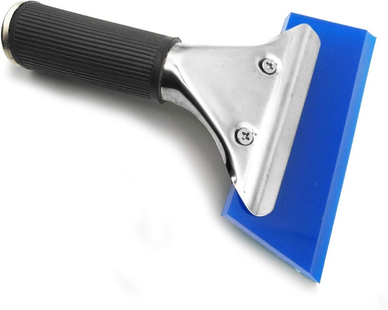 GUGUGI Rubber Squeegee Car Window Squeegee Shower Squeegee Ice Scraper Rubber Water Blade with for Auto Window Tinting, Windshield, Glass Door Cleaning 7 Inch Length - Image 4