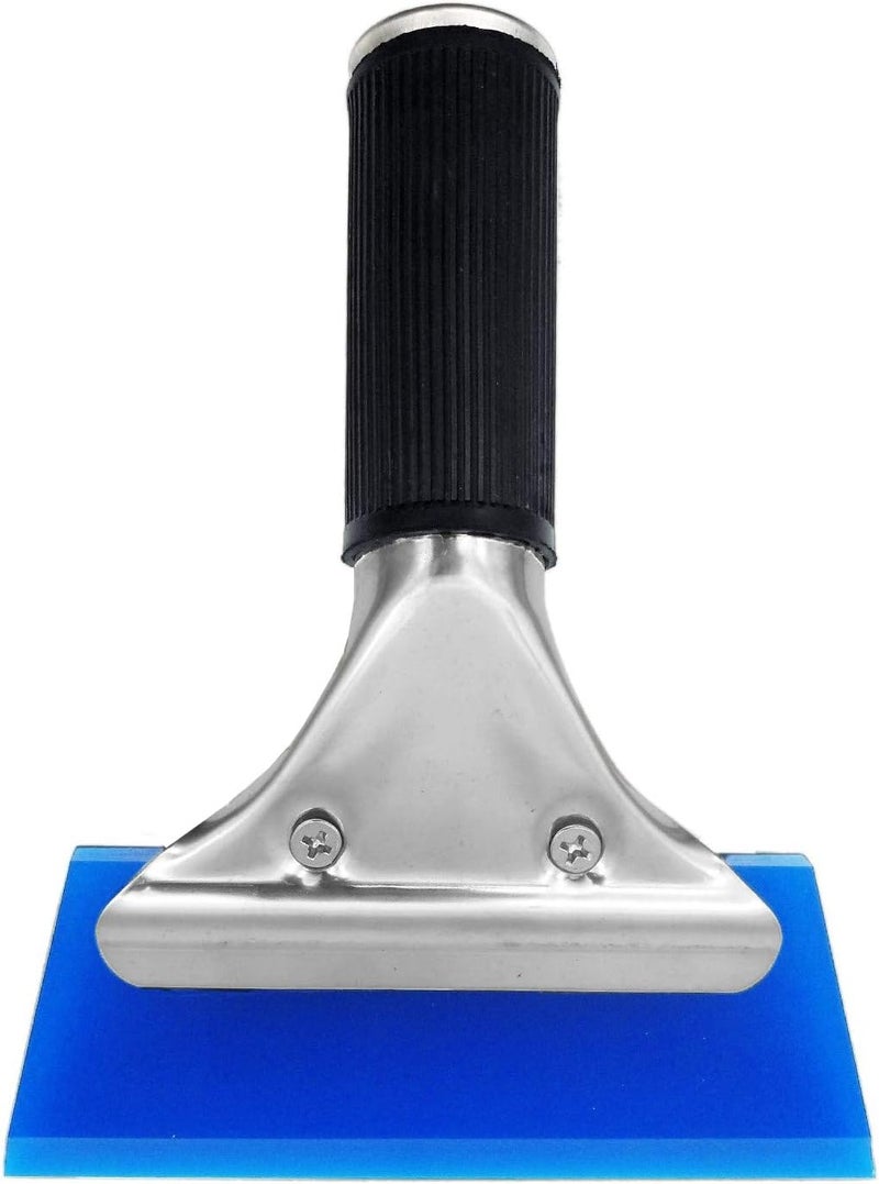 GUGUGI Rubber Squeegee Car Window Squeegee Shower Squeegee Ice Scraper Rubber Water Blade with for Auto Window Tinting, Windshield, Glass Door Cleaning 7 Inch Length - Image 2