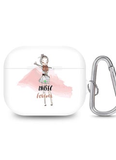 StylePods Case for Airpods 3rd Gen Case With Anti-Lost Keychain - Music Forever