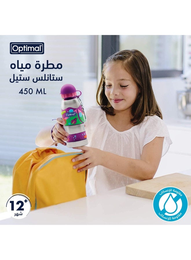 Optimal زجاجة ماء من الفولاذ المقاوم للصدأ - Image 3