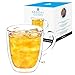 GROSCHE Cyprus Double-walled Glass Coffee Mug Heatproof Insulating Double Walled Glass Mug, Excellent for Tea or Coffee - Image 2