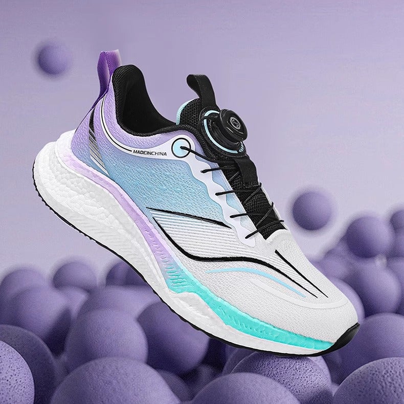 Running Shoes For Men, Students, Summer Breathable, Big Children'S Sports Shock-Absorbing Professional Racing Training Running Shoes For Men - Image 3
