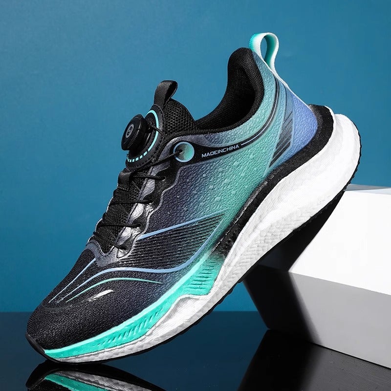 Running Shoes For Men, Students, Summer Breathable, Big Children'S Sports Shock-Absorbing Professional Racing Training Running Shoes For Men - Image 1