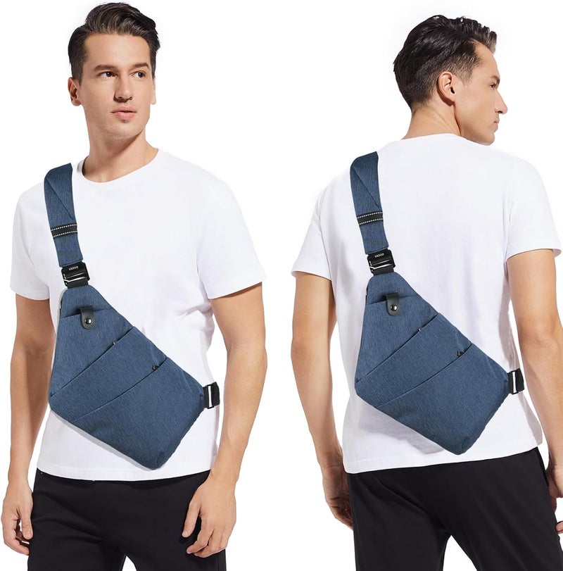 VADOO Sling Bag - Anti-theft Crossbody Shoulder Bag for Men and Women - Image 4