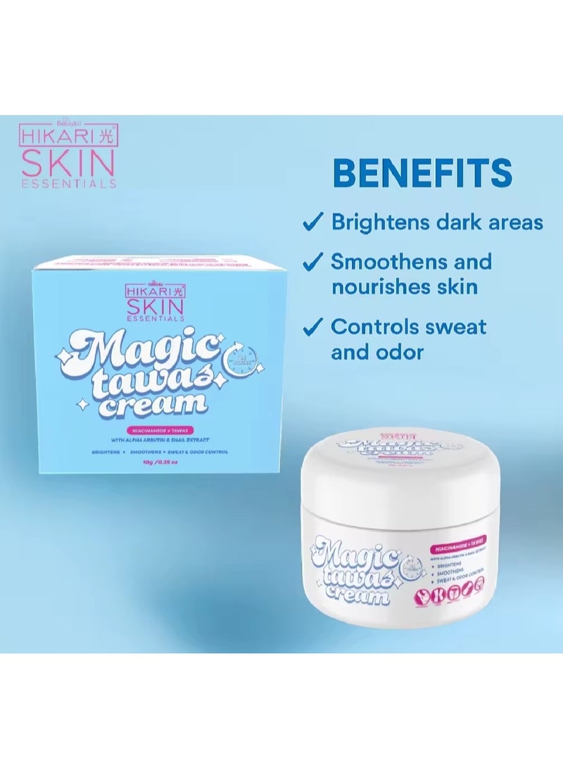 Hikari Skin Essentials Magic Tawas Cream 10g - Image 2
