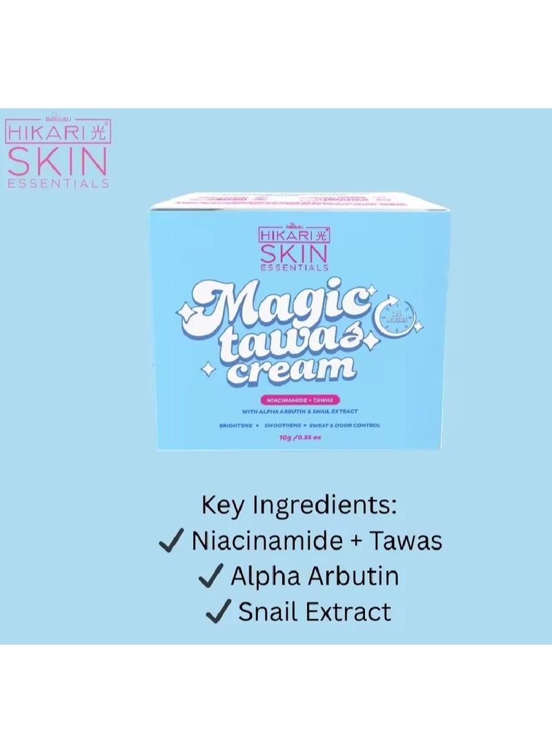 Hikari Skin Essentials Magic Tawas Cream 10g - Image 4