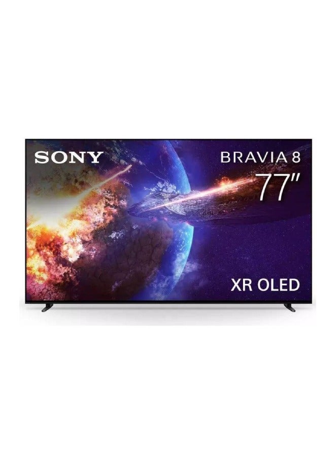 Sony 77 Inch 4K HDR BRAVIA 8 Smart TV Google120 Hz K-77XR80 Black - Image 1