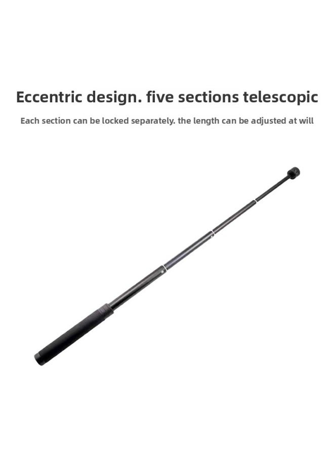 Generic - Feiyu Extension Rod Zhiyun Smooth4 Three-axis Stabilizer Universal Extension Rod Telescopic Handheld Selfie Stick-Color:Aluminum Alloy Small Head - Image 1