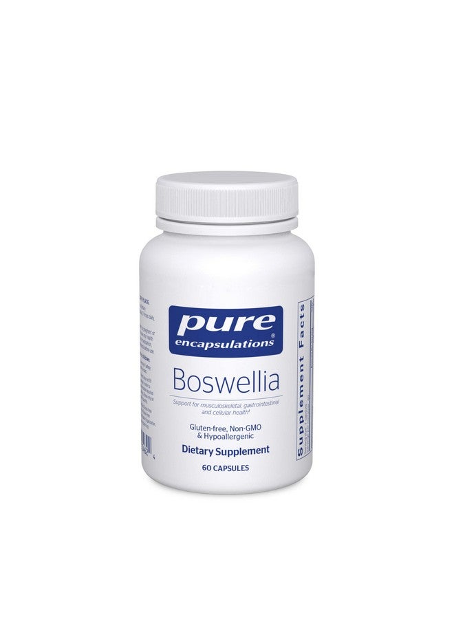 Pure Encapsulations Boswellia ; Supplement To Support Healthy Joints Connective Tissue Colon And Musculoskeletal System* ; 60 Capsules - Image 1