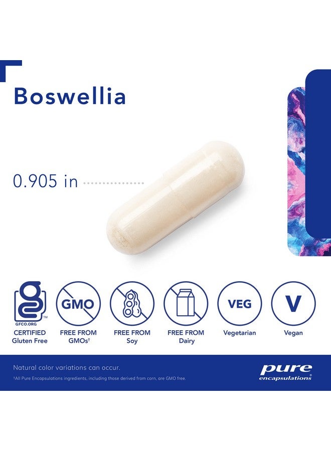 Pure Encapsulations Boswellia ; Supplement To Support Healthy Joints Connective Tissue Colon And Musculoskeletal System* ; 60 Capsules - Image 3