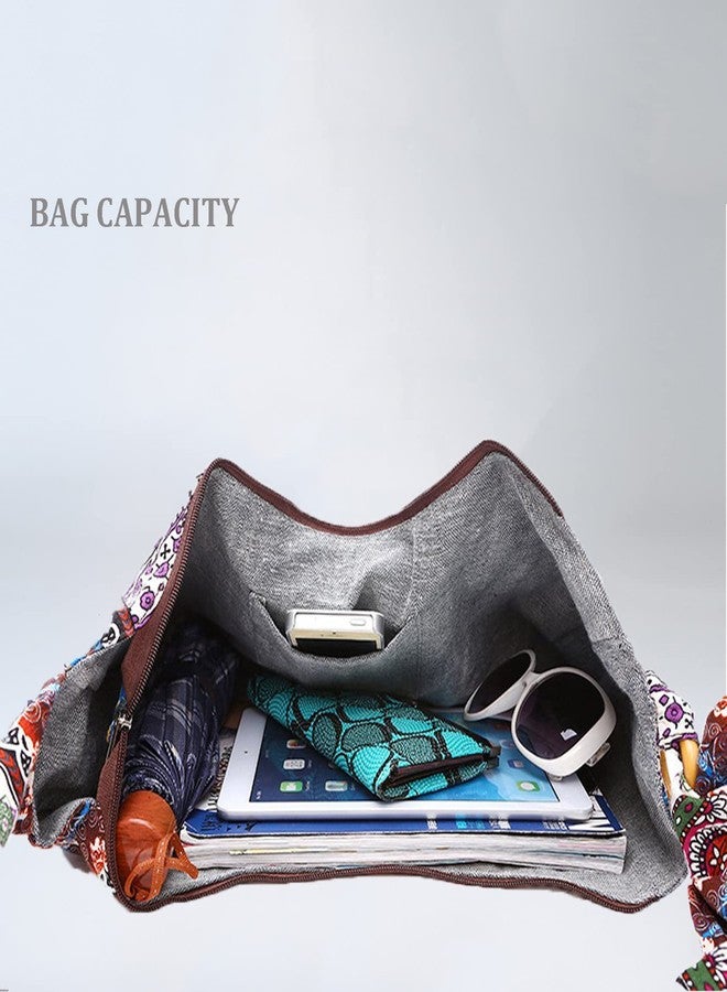 KARRESLY Women's Sling Crossbody Bag Ethnic Style Shoulder Bag with Adjustable Strap (23) - Image 5