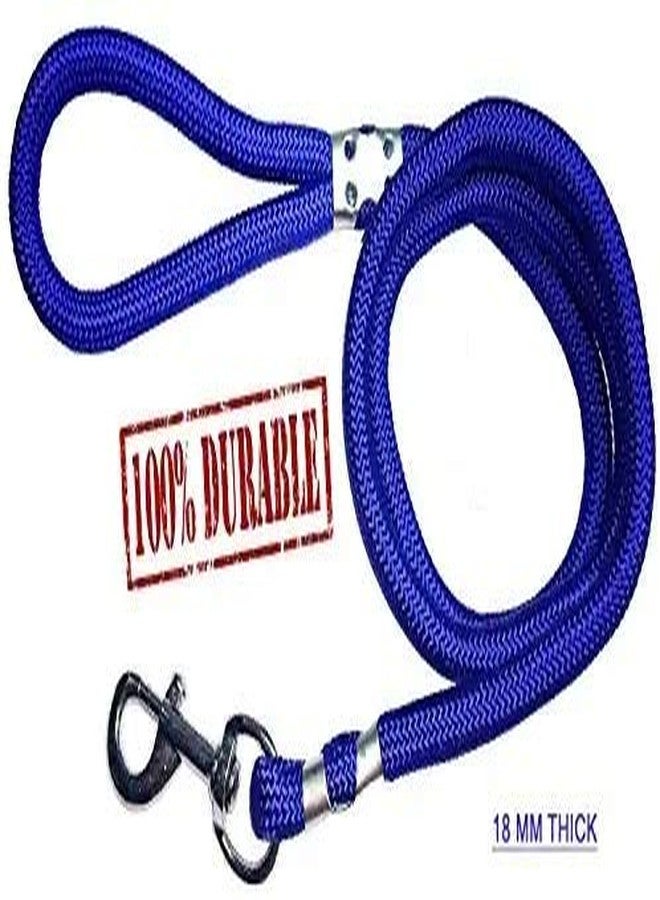 Cavalry's Feather Soft Padded Nylon Dog Harness & Leash Rope (Large, Blue) - Image 2