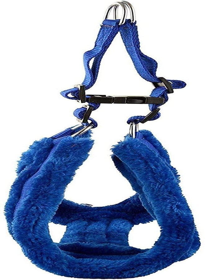 Cavalry's Feather Soft Padded Nylon Dog Harness & Leash Rope (Large, Blue) - Image 3