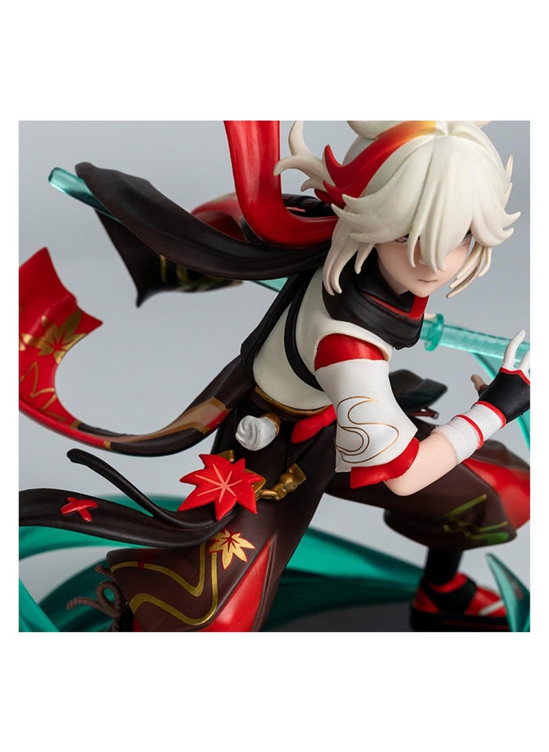 General G-I Kaedehara Kazuha 1/8 Figure PVC 18CM Anime Game Inazuma Character Desktop Ornaments Gift  - Image 2