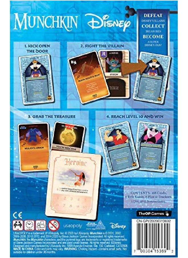 USAopoly - Munchkin Card Game ; Munchkin Game Featuring Characters And Villains ; Officially Licensed Card Game ; Tabletop Games & Board Games For Fans - Image 1