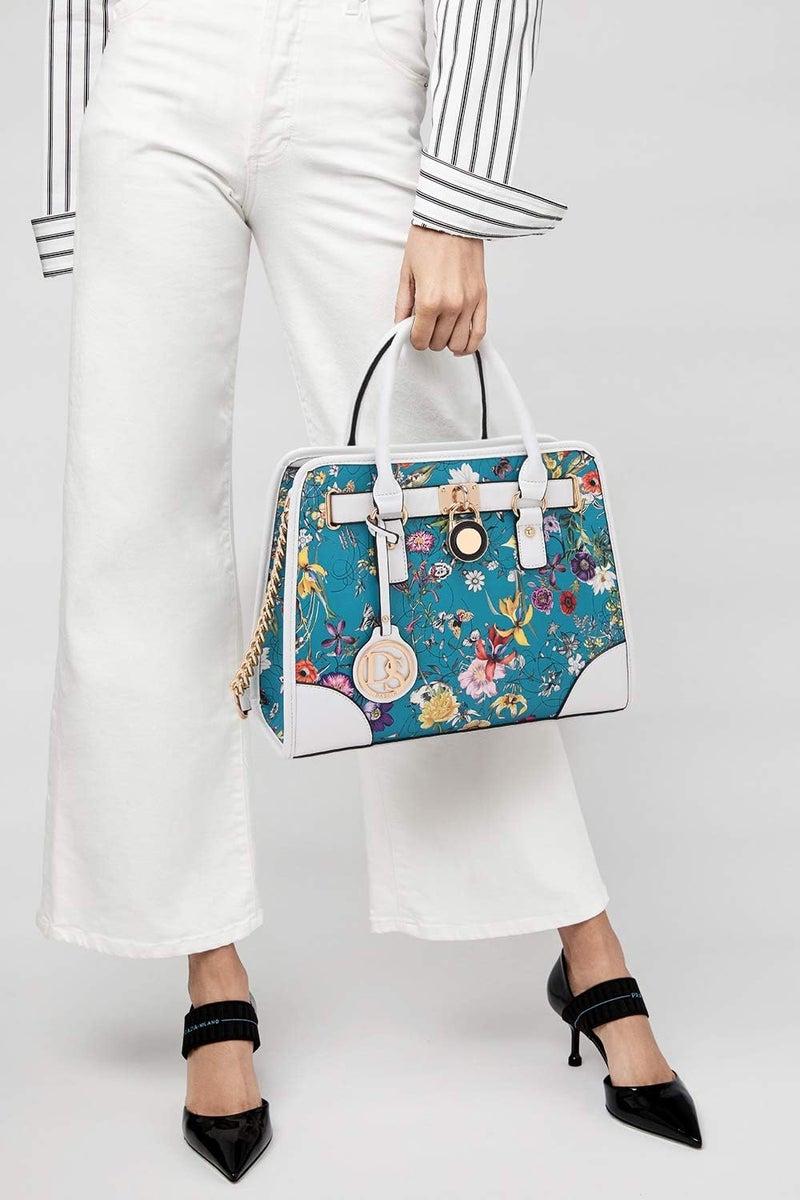 DASEIN Women Handbags Top Handle Satchel Purse Shoulder Bag Briefcase Hobo Bag Set 2pcs - Image 2