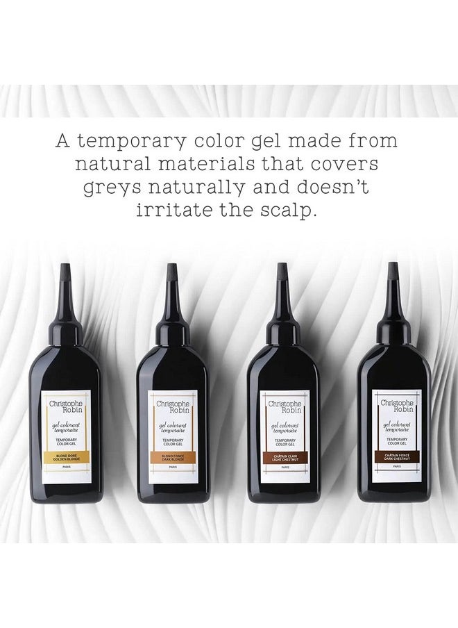 Christophe Robin - Temporary Color Gel Dark Chestnut 3.4 Fl. Oz. - Image 1