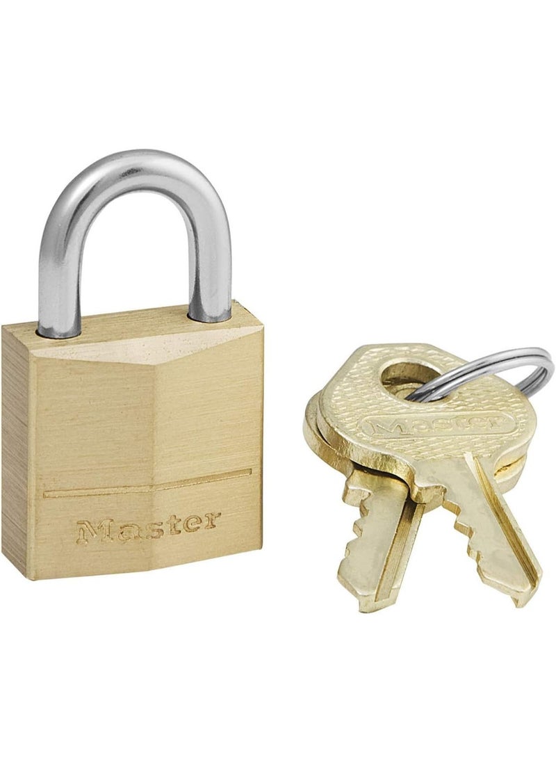 Master Lock Master Lock 120D Brass Padlock  - Image 1