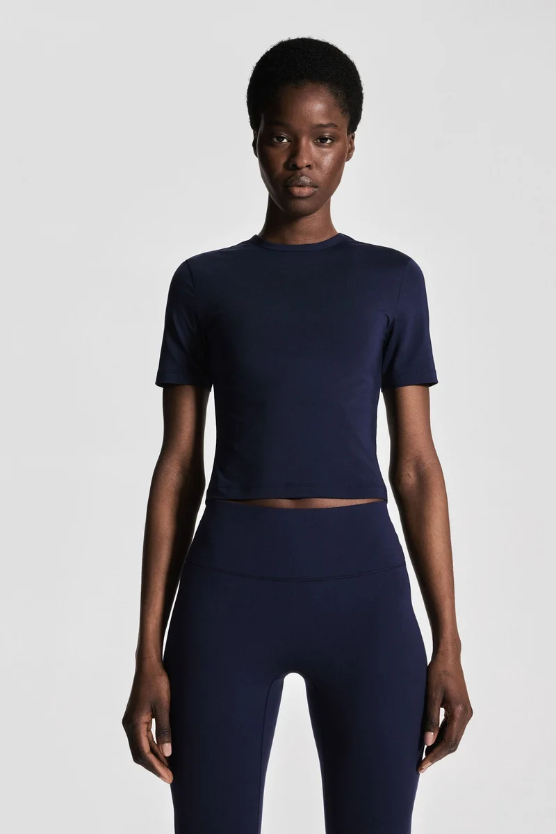 H&M Cropped sports top in DryMove™