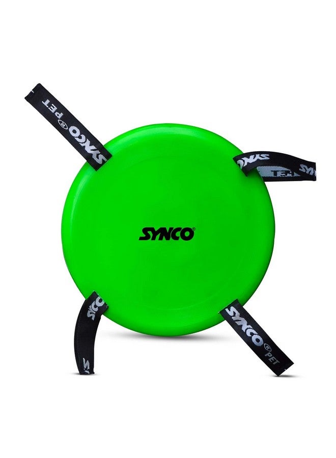 synco Synco Dog Frisbee | Dog Throwing Frisbee with Holding Hoops | Dog Toy | Super Flyer Frisbee | Interactive Play for Dogs & Puppies  - Image 1