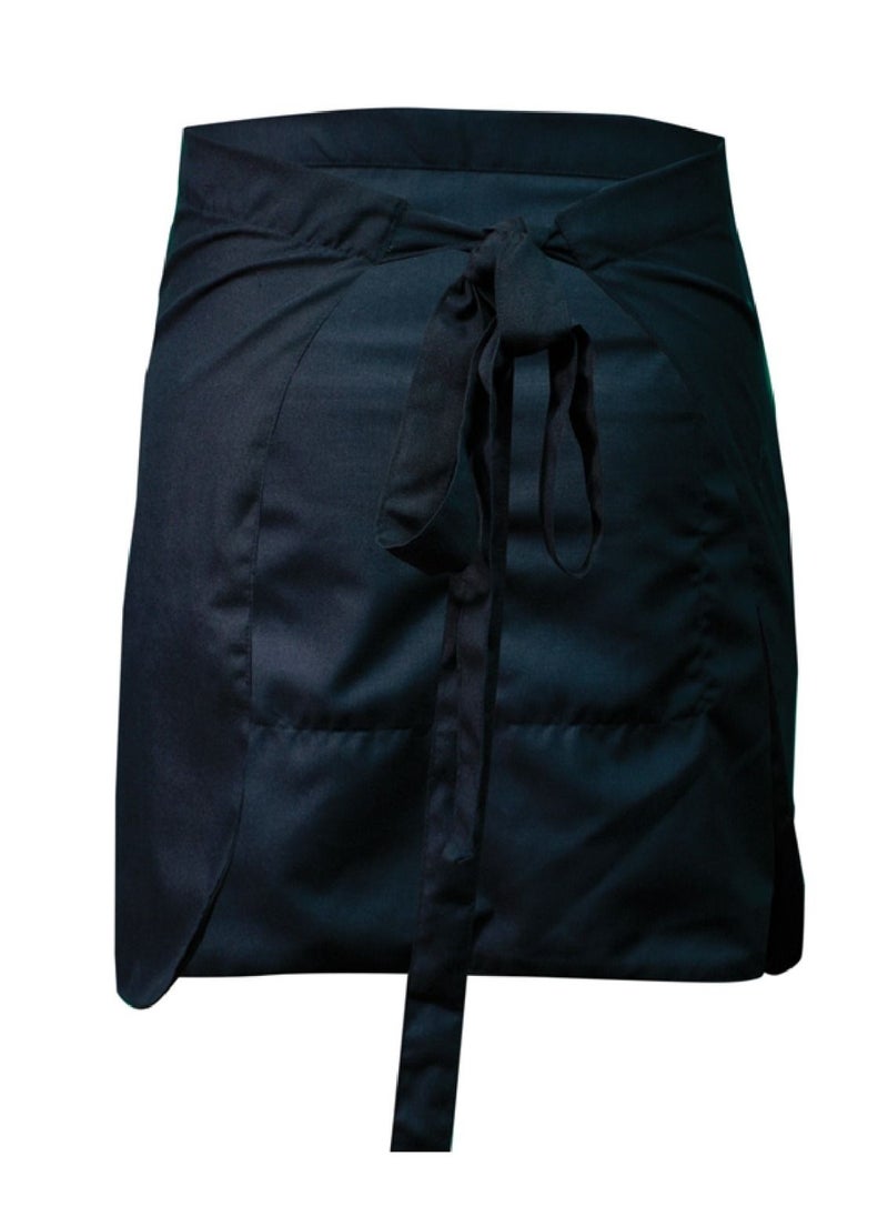 International Uniform L.L.C - Waist Apron with 2 Pockets Unisex Half Short Apron for Waitress Server Waiter - Image 1