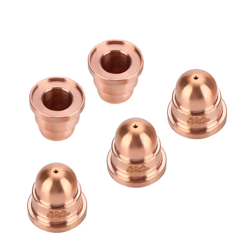5pcs Plasma Cutter Nozzles Torch Tips Consumables 220930 for MAX65 Cutting Machine - Image 1