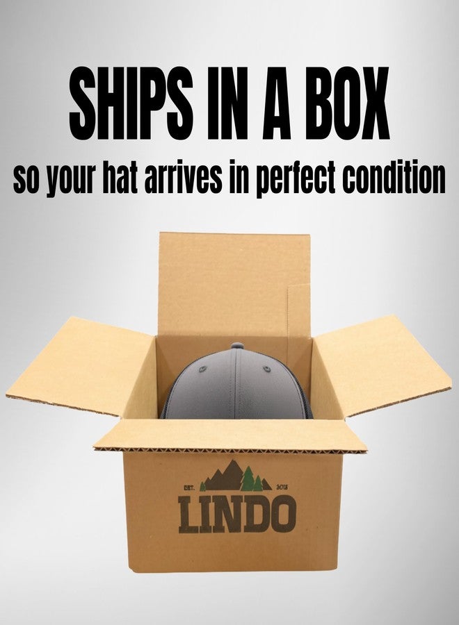 LINDO Trucker Hat - GO Outdoors (Graphite/Black) - Image 4
