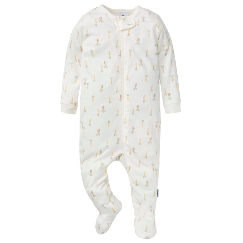 Gerber Baby Boys' 4-Pack Sleep 'N Play Footie, Farm, 6-9 Months - Image 3