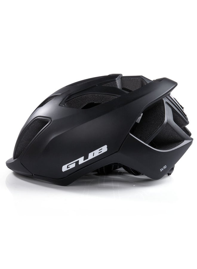 Black Gub Sv10 Bicycle Helmet Men's Mountain Bike Road Bike Integrated Bicycle Helmet Men's And Women's Tail Light