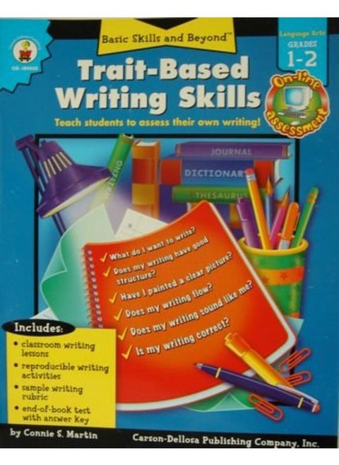 Basic Skills and Beyond, Trait-Based Writing Skills, Language Arts Grades 1-2 (Basic Skills and Beyond) By Martin, Connie S.