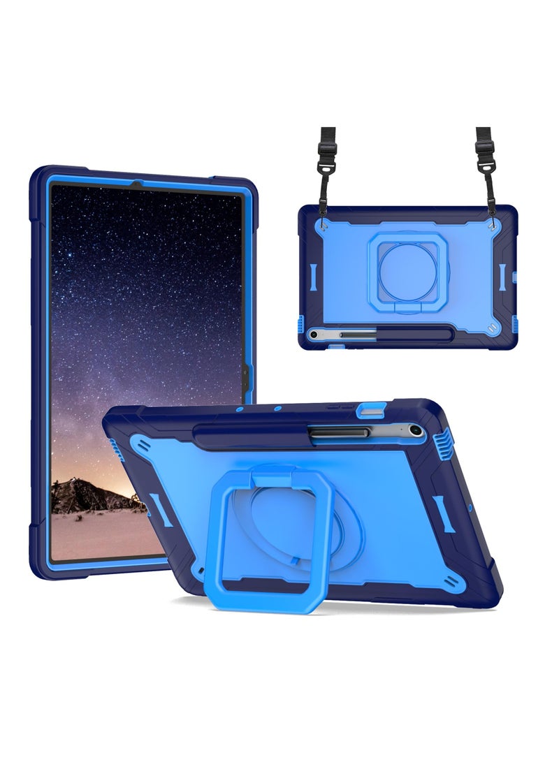 عام غطاء سامسونج جالكسي تاب S10 FE+/S10 FE Plus 13.1 إنش إصدار 2025 - غطاء متين مقاوم للصدمات مع حامل حلقي دوار. - Image 1