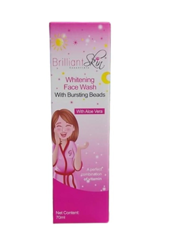 Whitening Face Wash With Bursting Beads With Aloe Vera 70 ml