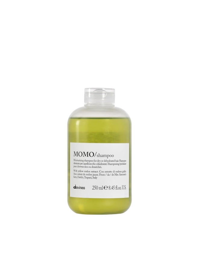Davines MOMO Moisturizing Shampoo&Conditioner for Dry, Dehydrated Hair, Add Softness&Shine, Detangling Formula - Image 1