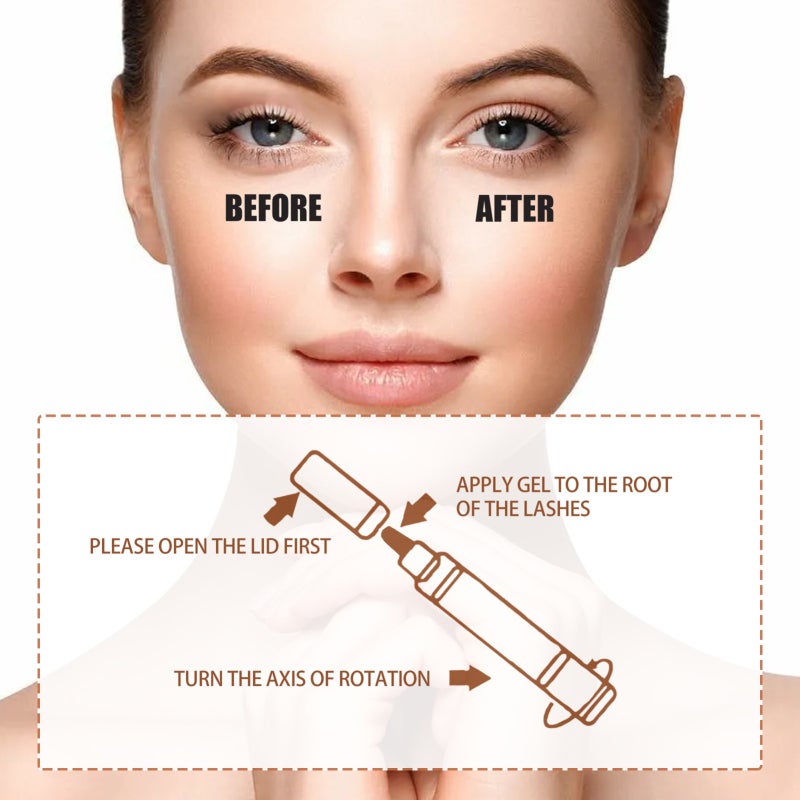 5ml Double Eyelid Cream Eye-friendly Head Rotary Pen Natural Lasting Invisible Traceless Quick Styling - Image 4